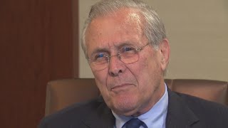 Former Defense Secretary, Illinois Congressman Donald Rumsfeld dies at 88