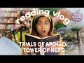 Trials of apollo tower of nero  reading vlog