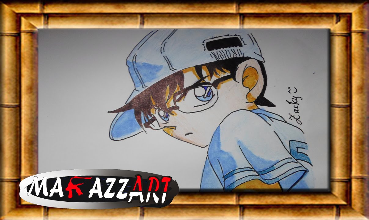 Menggambar Conan Drawing Conan