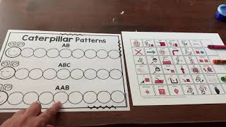 Caterpillar patterns