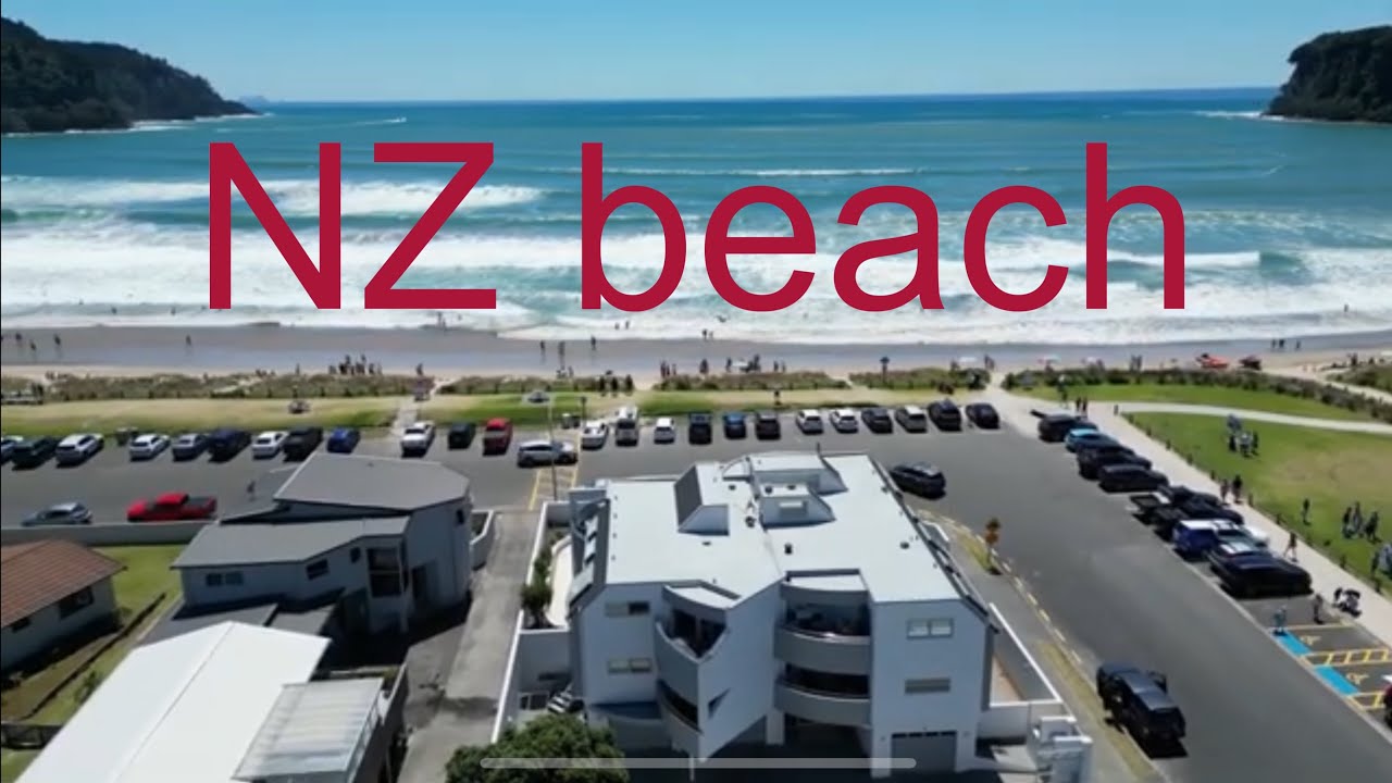 Unveiling the Untouched Beauty: Whangamata Beach 2022 in 4K