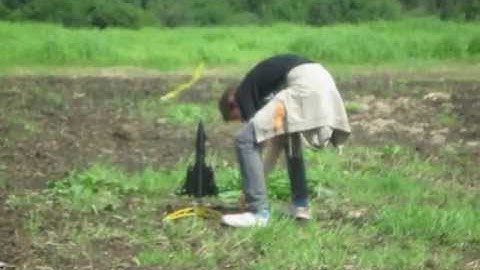 Model Rocket - Estes SR-71 Blackbird Launch (parachute didn