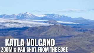 The Entire Eastern Edge Of Mýrdalsjökull The Glacier Above Katla Volcano
