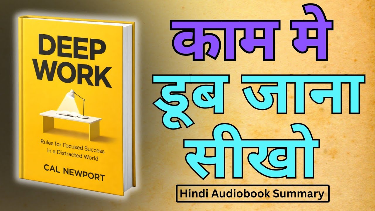 Deep Work Book Summary in Hindi | फोकस की असली ताकत | Cal Newport