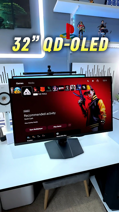 This 4K 32” OLED Gaming Monitor is insane!