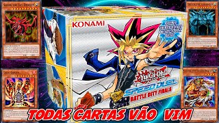 NOVA BOX Speed Duel Battle City Finals TODAS CARTAS VÃO VIM - VALE APENA OU NÃO