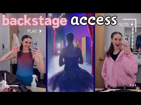 BTS of a Ballet Life + Stage Make Tutorial | exclusive backstage pass!✨🎫