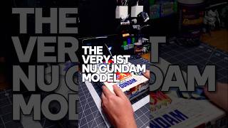 Vintage Nu Gundam Gunpla.