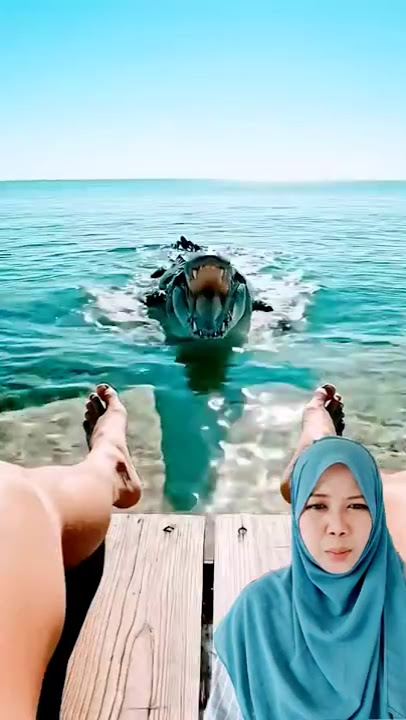 DIDATANGI BUAYA ⁉️🤣