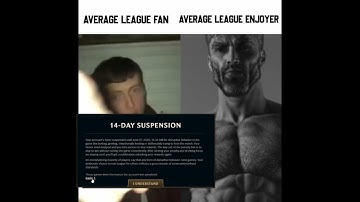 Average League Fan vs Average League Enjoyer #Shorts