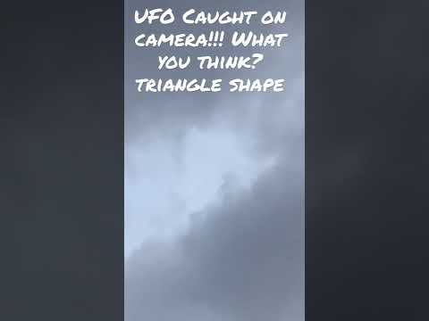 Triangle shape UFO