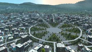 48 lane intersection (Cities Skylines) Resimi