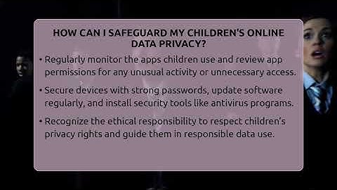 How Can I Safeguard My Children