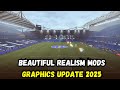 "🌟 Stunning Realism Graphics Mod 2025 ⚽ Transform PES 2021 &amp; Football Life 2025 🎮"