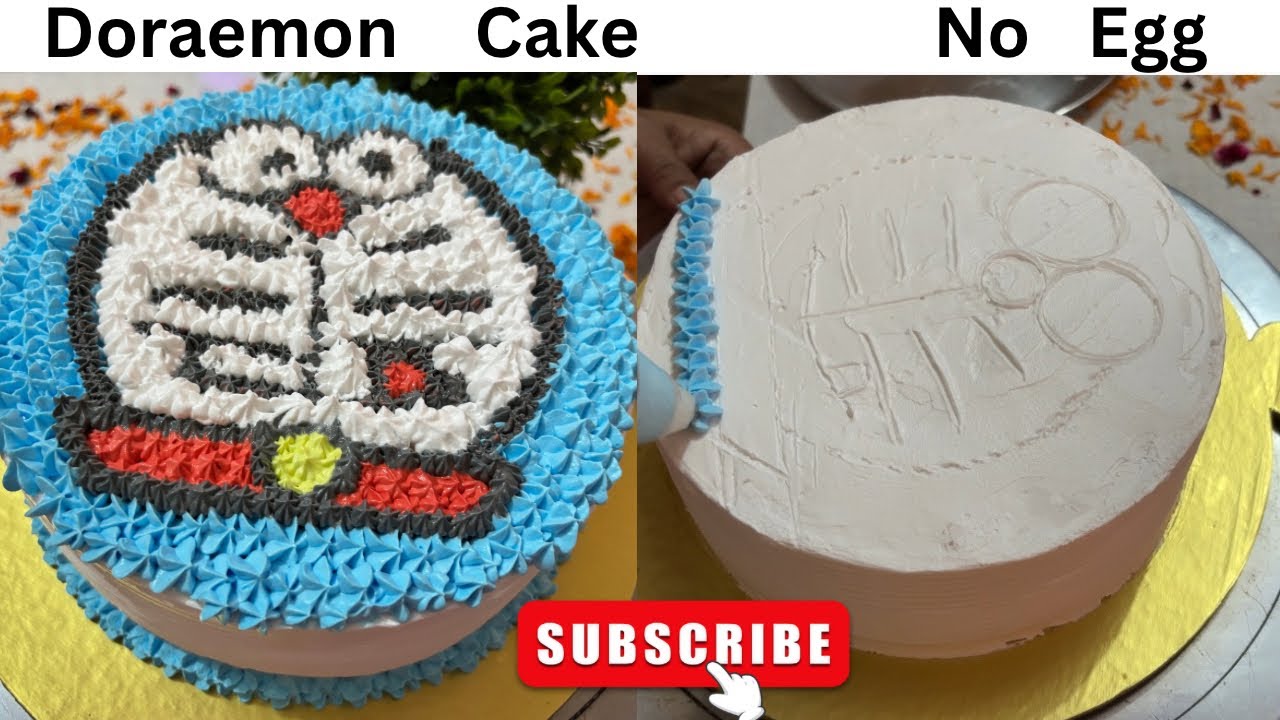 Face Cake ideas | Doraemon cake | How to make Face Cake | Birthday cake ideas