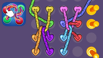 Twisted Tangle - All Levels Gameplay Android, iOS