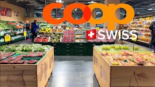 Swiss COOP Food Prices in Switzerland Shopping