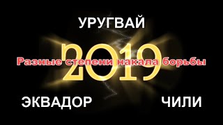 Уругвай,Эквадор,Чили.  Разные Степени Накала Борьбы