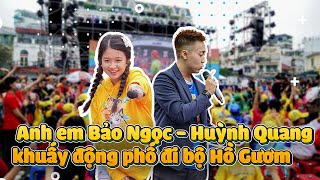 Bảo Ngọc Và Anh Trai Huỳnh Quang Đại Náo Kun Marathon Hà Nội | Cùng Kun Làm Việc Tốt Official