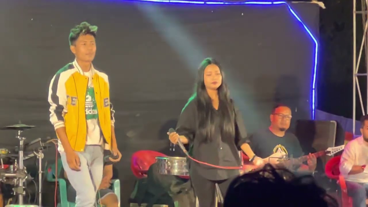 Nungcbana thouba bike with blue band