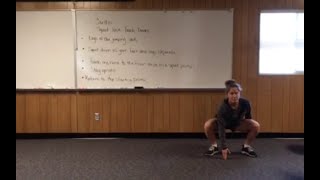 Squat Jack Touch Downs