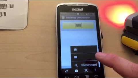 TC55 and RS507 in action (Swedish)