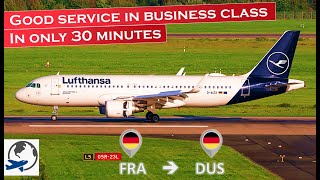 Lufthansa Airbus A320 Business Class | Trip report Frankfurt to Düsseldorf