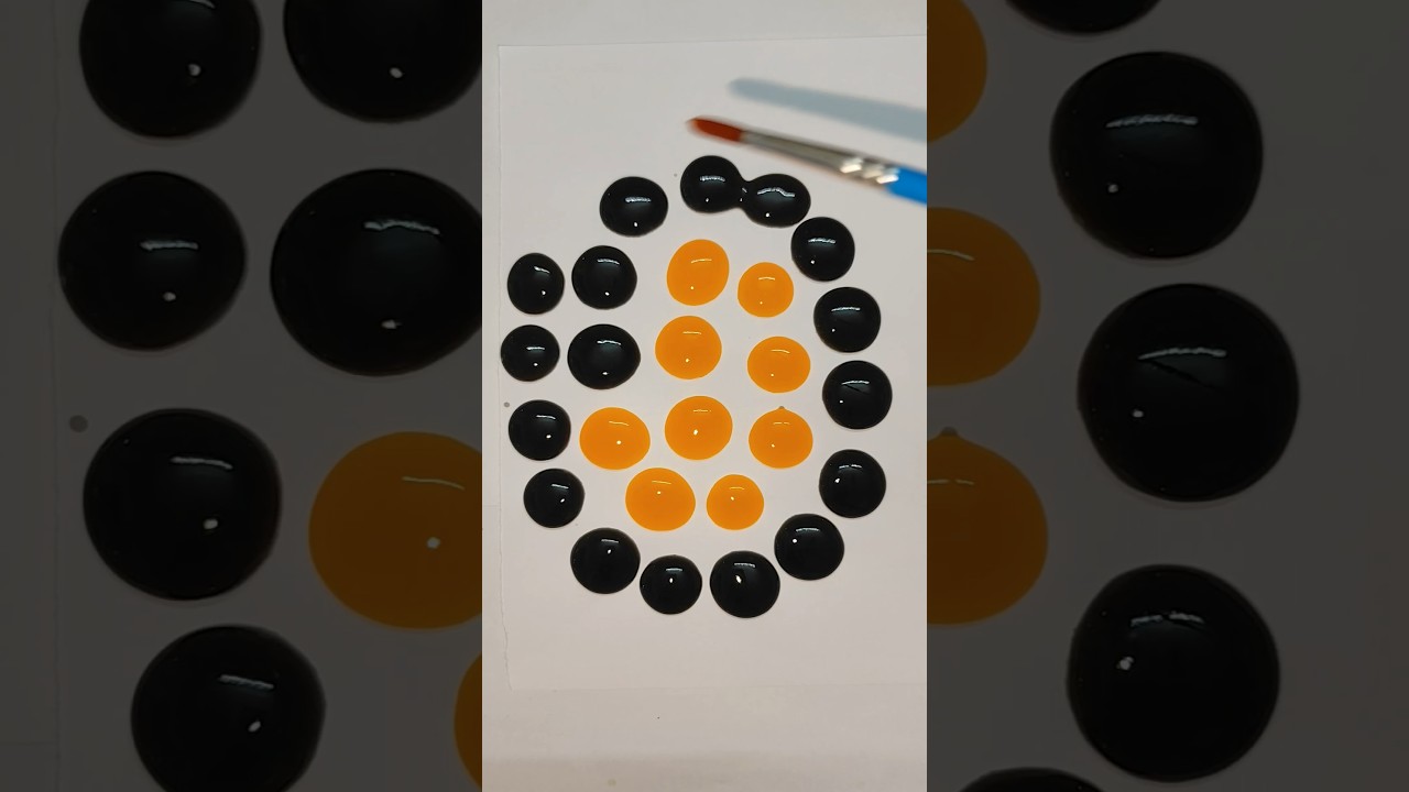 ⚫🟠#colours #shortsvideo #satisfyingasmr