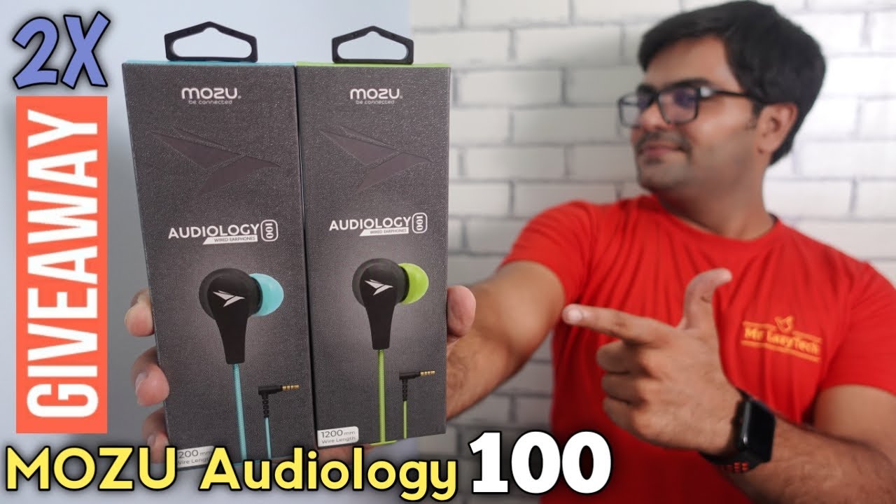 Best Earphones Under 300 ⚡⚡ Mozu Audiology 100 Wired Earphones 👌👌 2X Giveaway 😃😃