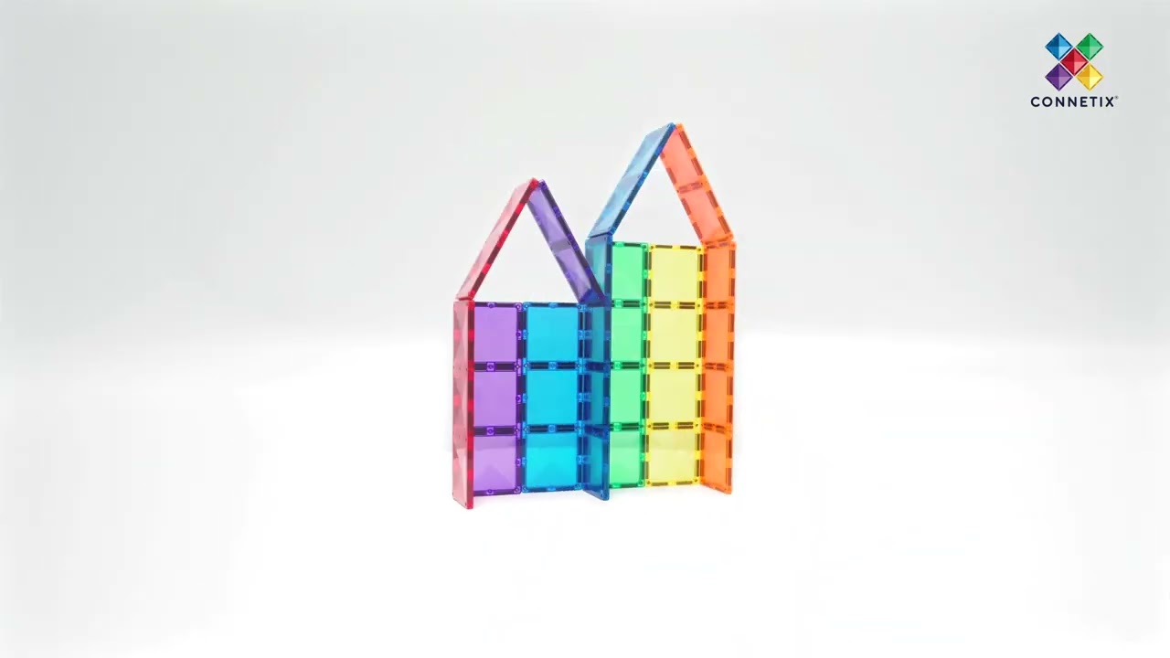 Rainbow Rectangle Pack 18 pc