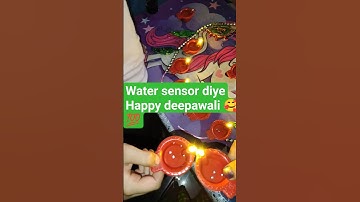 water sensor diye🥰💯Happy deepawali advance#shortsfeed#shorts#viral#diwali#festival