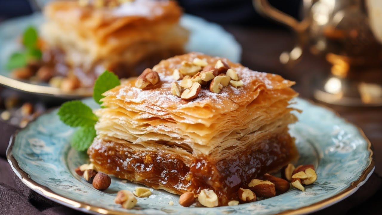 Baklava with Hazelnuts recipe by Extreme Kitchen YouTube