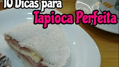 Qual a melhor tapioca do mercado?
