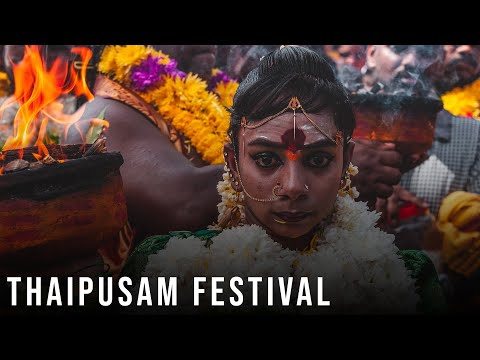 Video: Malaysias Thaipusam-Festival. Achtung: Bilder Sind Knorrig