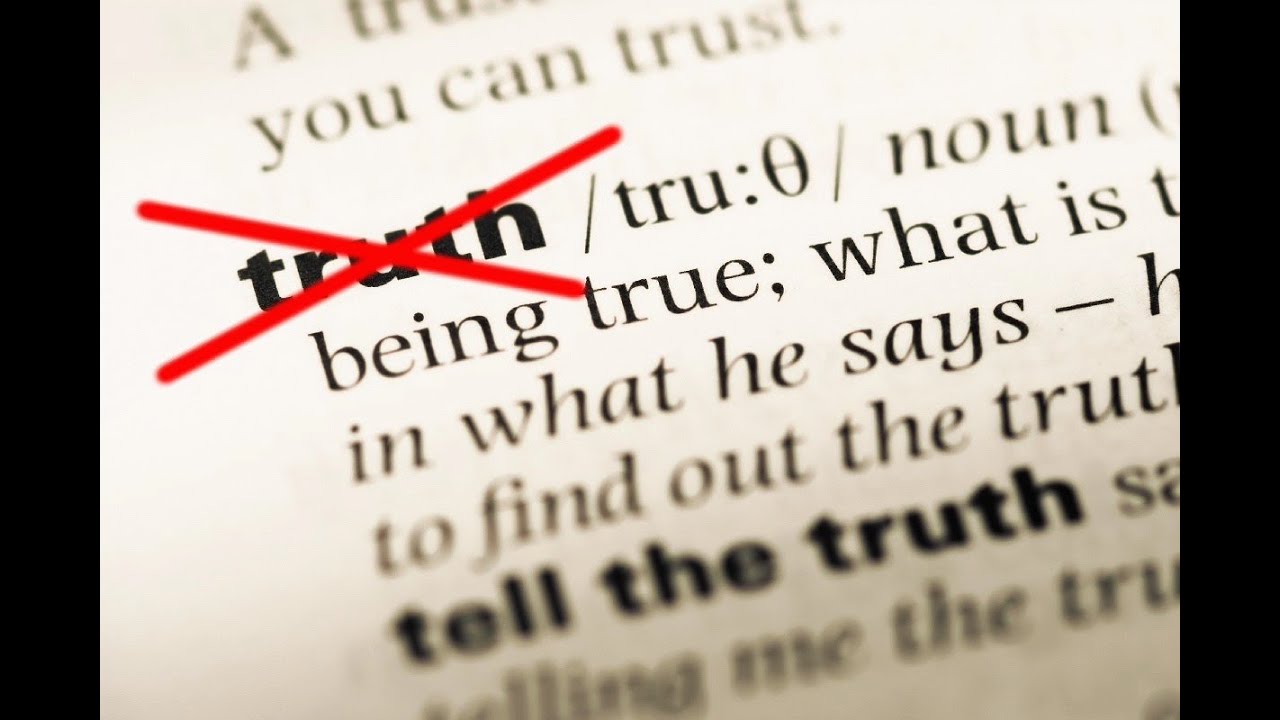To find out the truth. Truth. say a truth. post-truth romey. tell the truth.