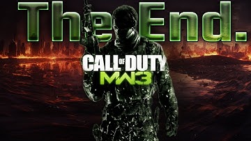 How MW3 ended the series Wonderfully.