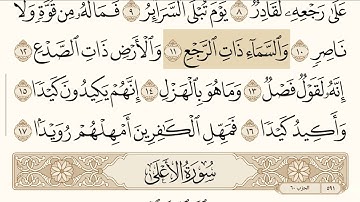 سورة الطارق - ماهر المعيقلي - Surah Al-Tariq - Maher Al-Muaiqly