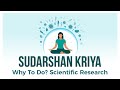 Sudarshan kriya art of living unique breathing technique amazing research results