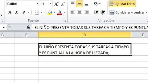 COMO ESCRIBIR VARIAS LINEAS EN UNA CELDA EN EXCEL
