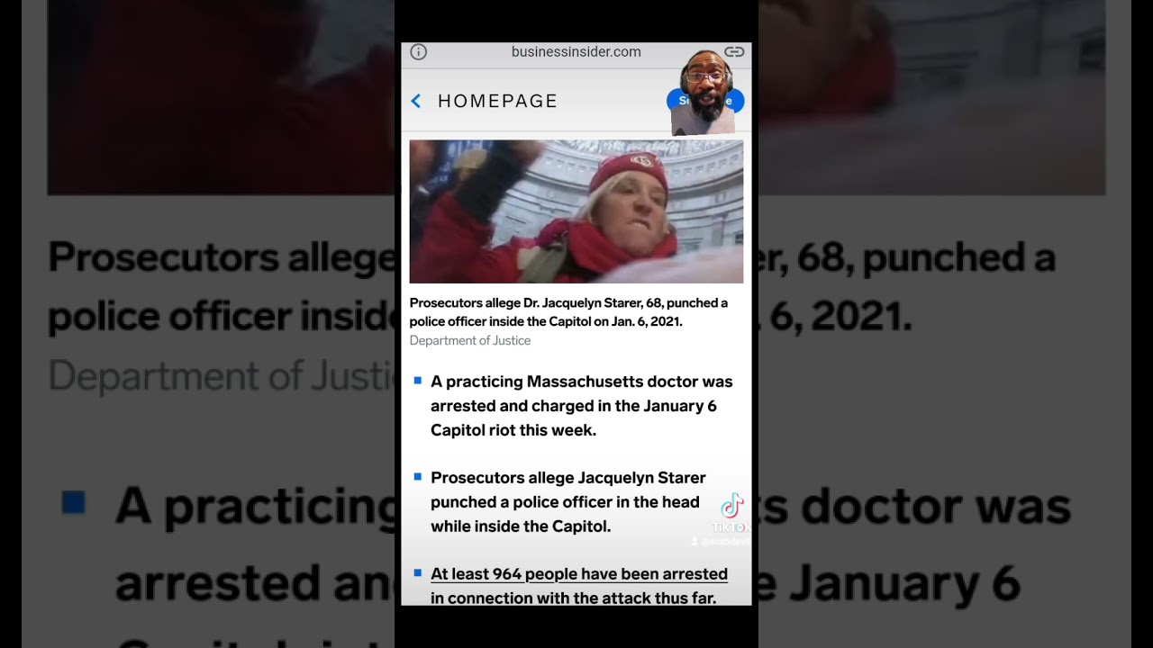 ⁣Medical Doctor charged in January 6 Capitol Riot. #january6 #massachusetts #shorts #acabdevil