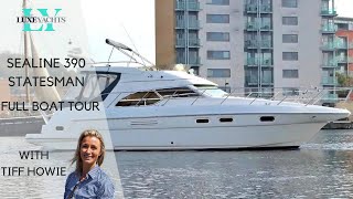 SEALINE 390 STATESMAN - Full Boat Tour - For Sale With Luxe Yachts