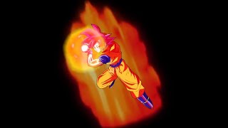 Super Saiyan God Kamehameha Wave Black Screen Custom Sfxs