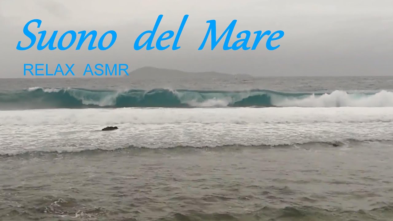 Suono delle onde del mare, onde forti, bellissimo e rilassante, per ...