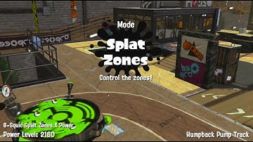 Just More Gameplay of Octo Shot - Splatoon 2 | X-Rank (Splat Zones #2)
