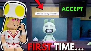 Surviving My FIRST TIME At Roblox ANIMAL HOSPITAL *ALONE*