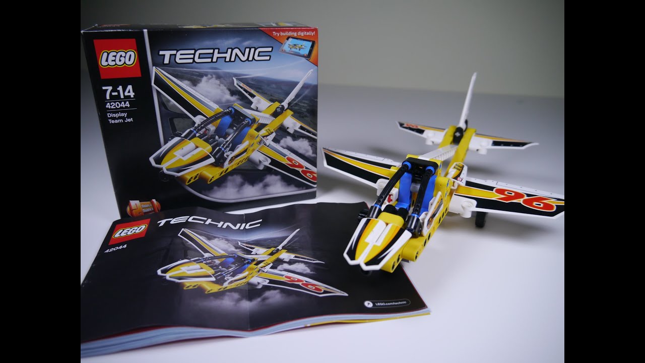 Lego Technic- 42044  Display Team Jet speed build