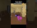 How did I survive this #funny #roblox #clips #mm2