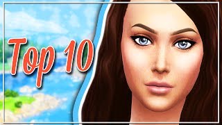 The Sims 4 Cc Showcase Top 10 Maxis Match Hairs