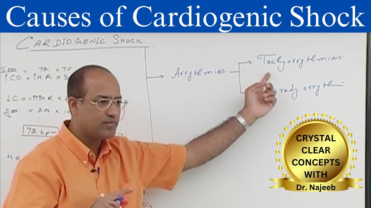 Causes of Cardiogenic Shock Pathophysiology Cardiology YouTube