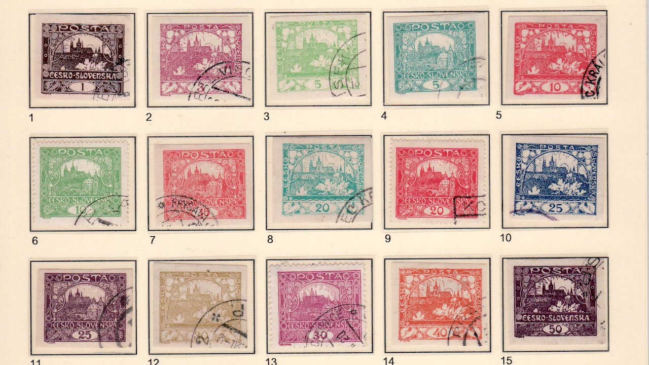 Úžasné zbierky poštových známok